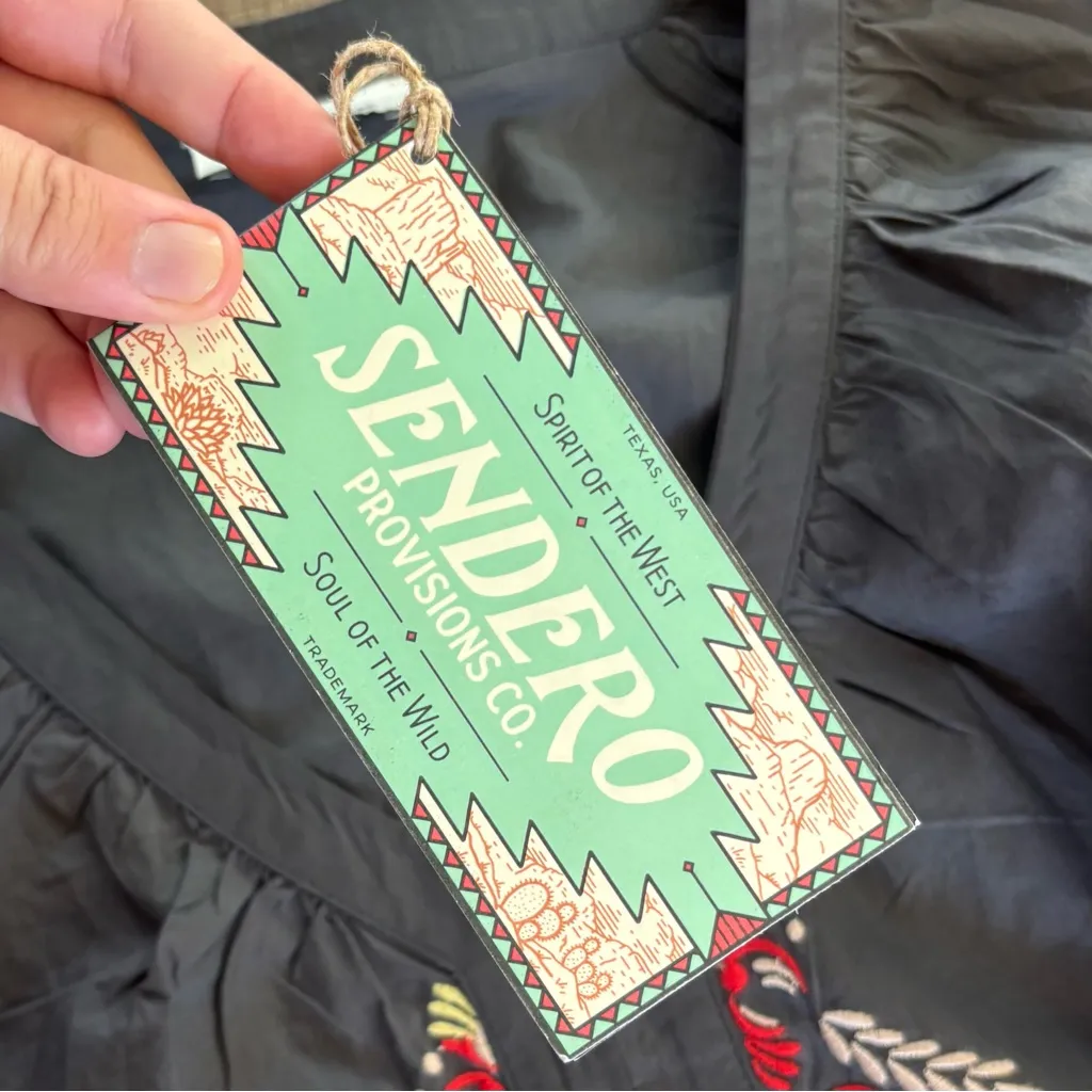 sendero provisions co mariana new nwt western dress Black Size M - Image 9