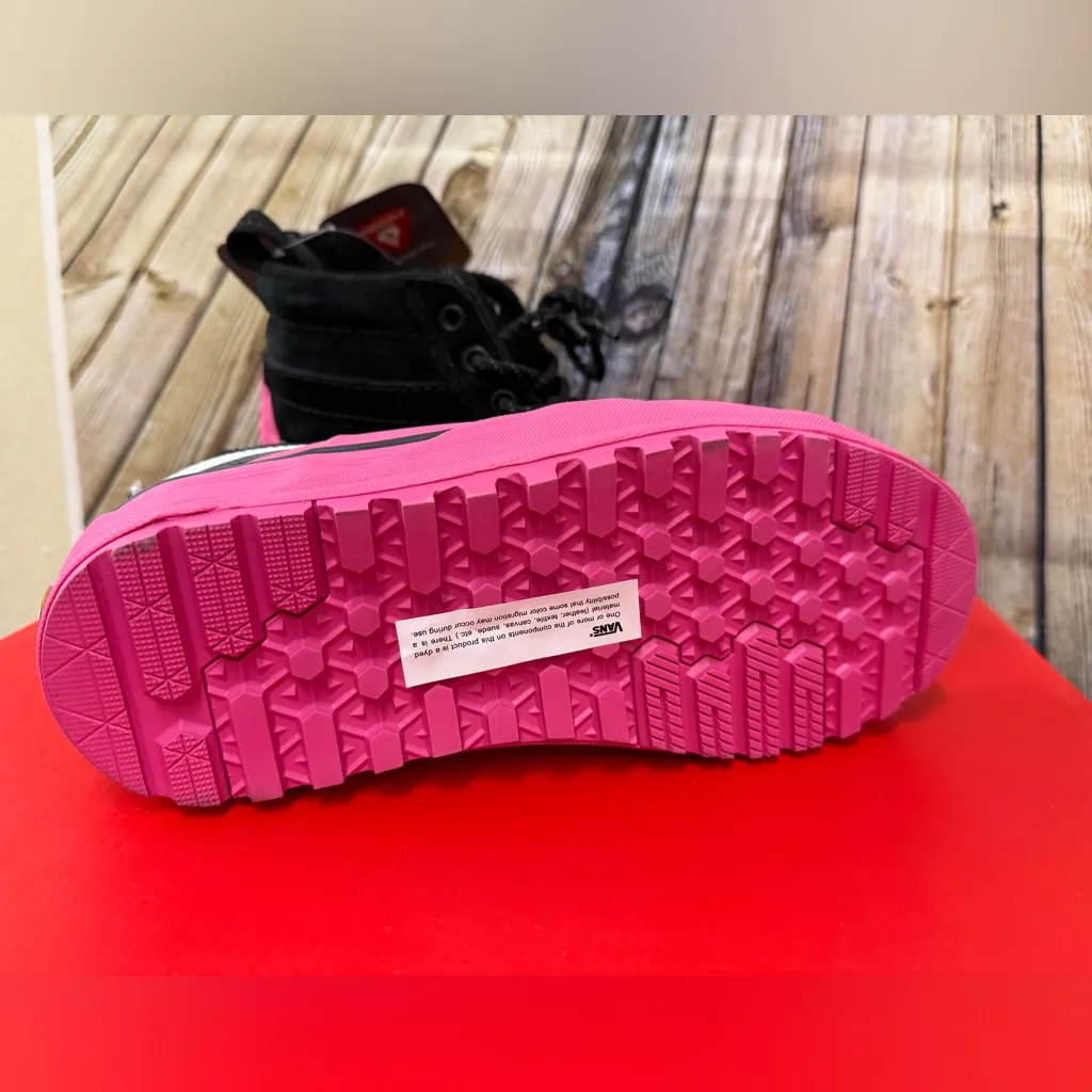 Vans Black and Pink MTE High-Tops sz 7.5 W / 6 M - Image 5