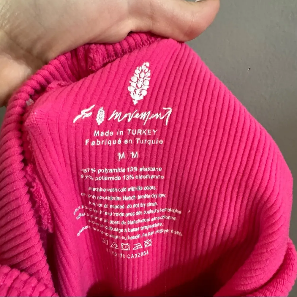 FP Movement Pink Free Throw Jumpsuit Size M - Image 11