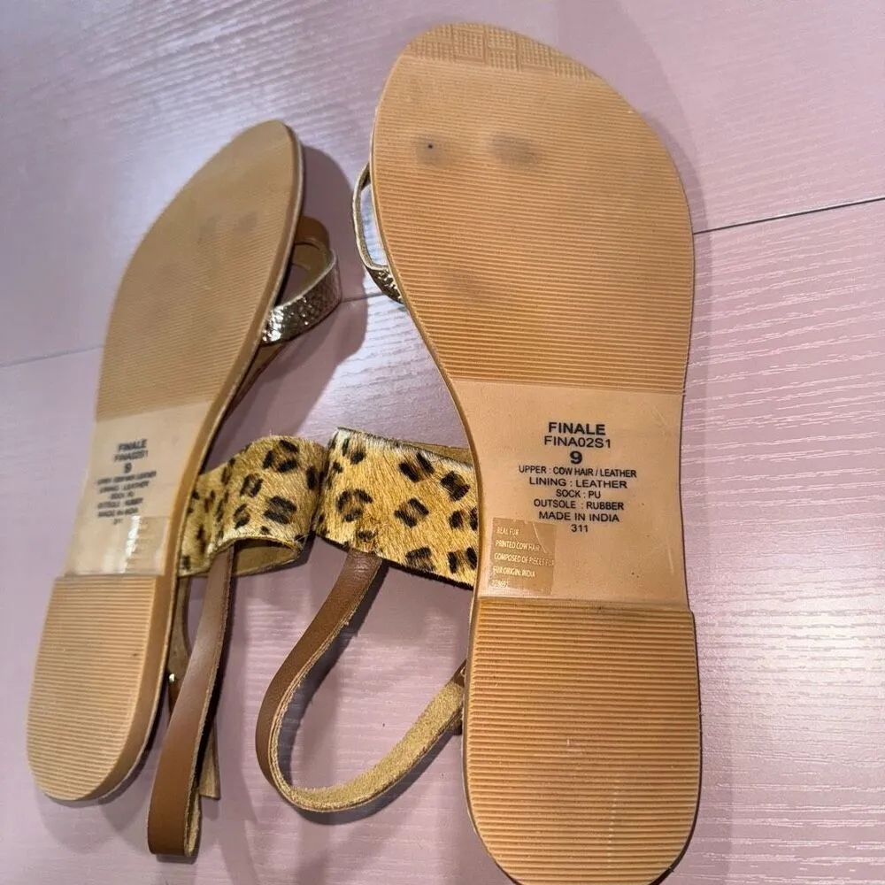 Steve Madden Finale Size 9 Leopard print Sandal - Image 5