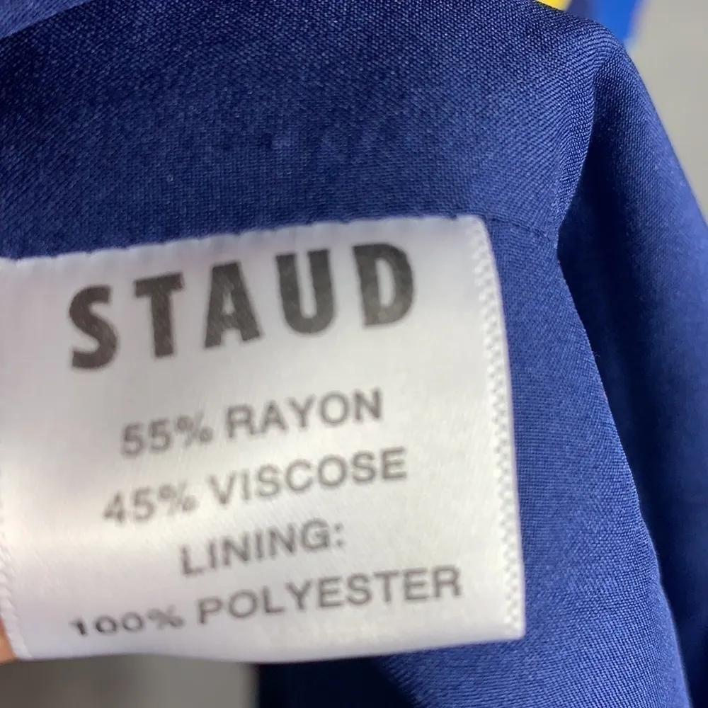 STAUD  Vague Patchwork Maxi Dress Size 6 - Image 11