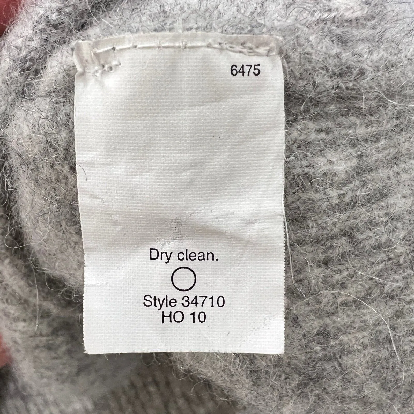 J.Crew Merino Wool Alpaca‎ Blend Turtleneck Sweater Womens Small Gray Soft Chic - Image 5