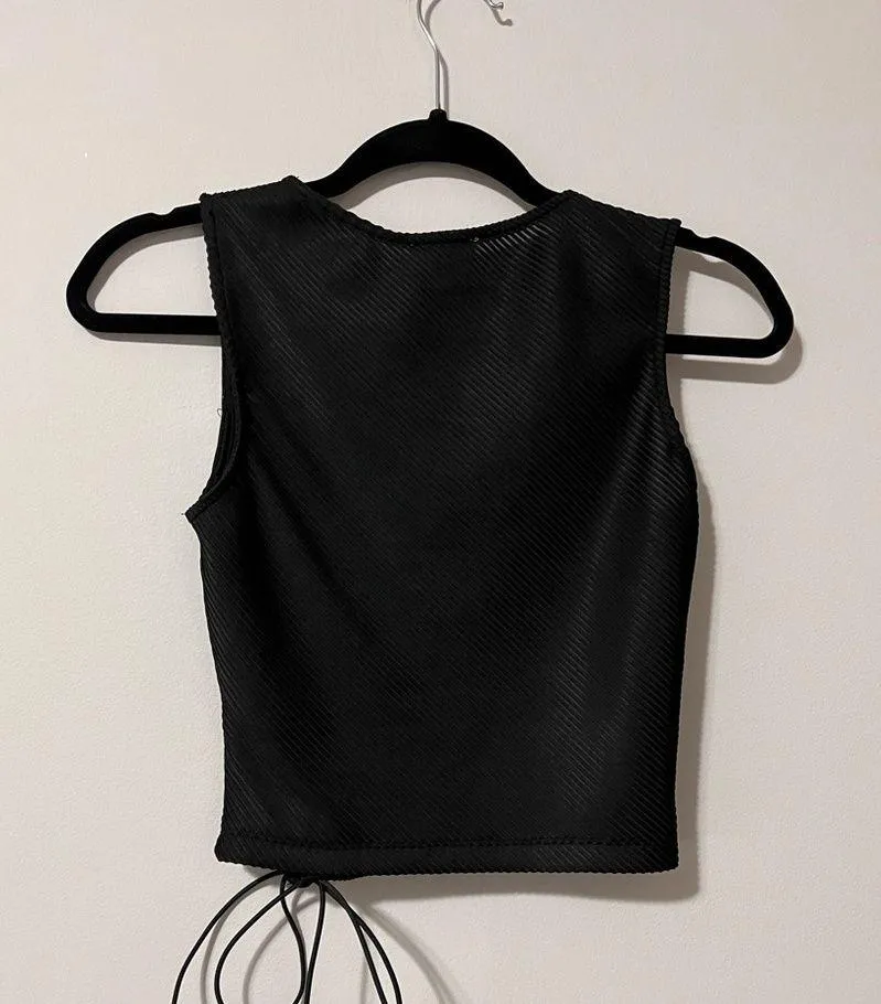 PRINCESS POLLY Unique Sleeveless Shirt Stretch TANK Top Women’s Sz 4/ Small. NWT - Image 3