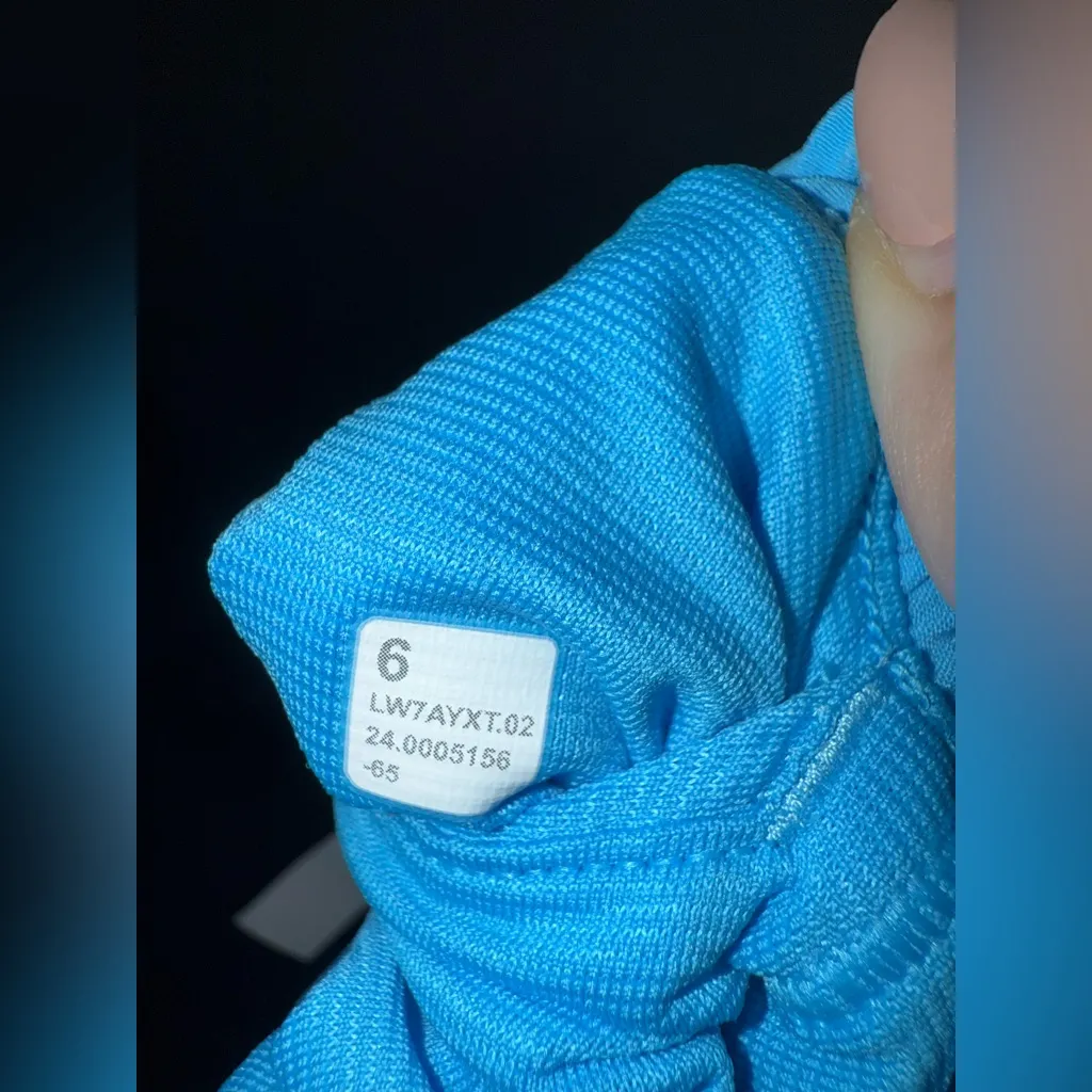 Hotty Hot High-Rise Lined Short 4" - Kayak Blue Light - Image 8