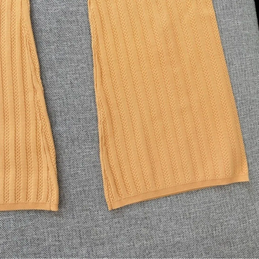 NWT $325 Sandro Baltimore Ribbed Knit Trouser Pant - Image 6