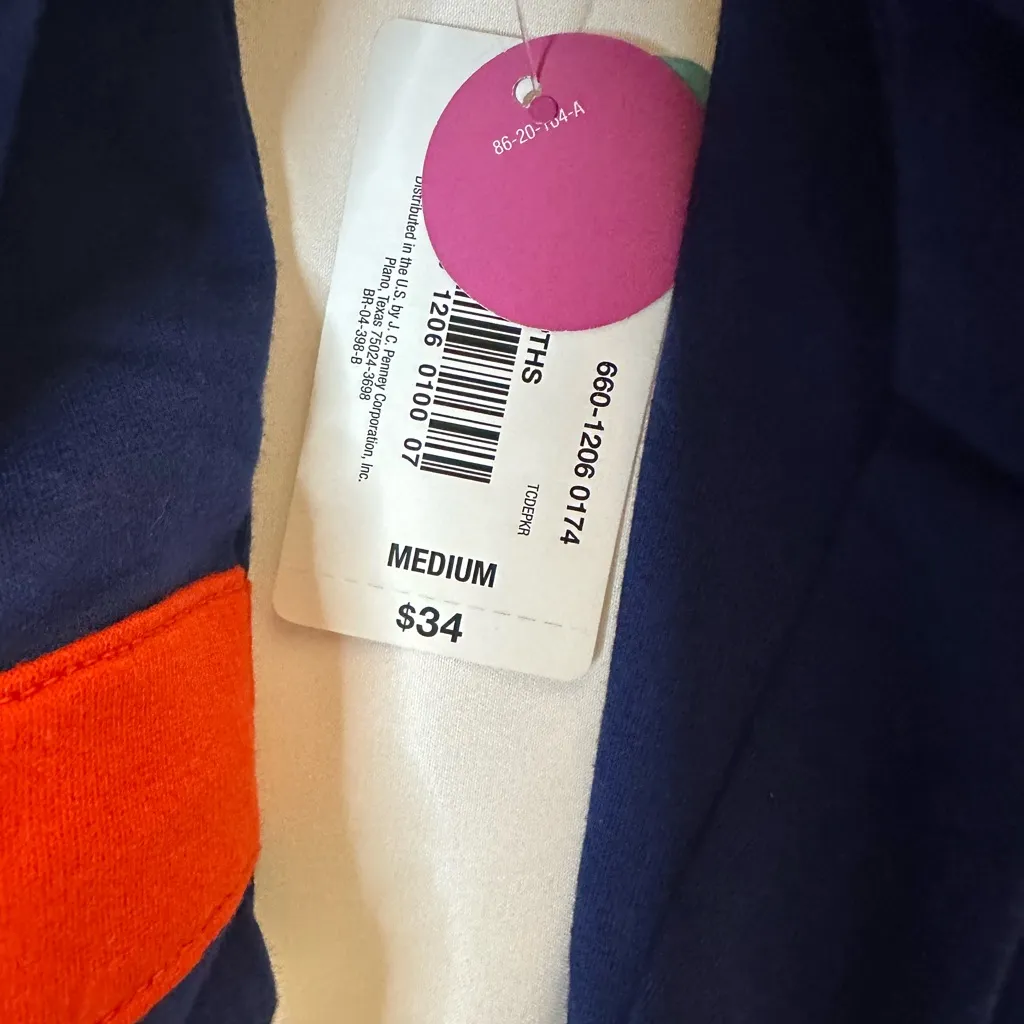 Flirtatude Size Medium Red white and blue NWT leisure top - Image 3