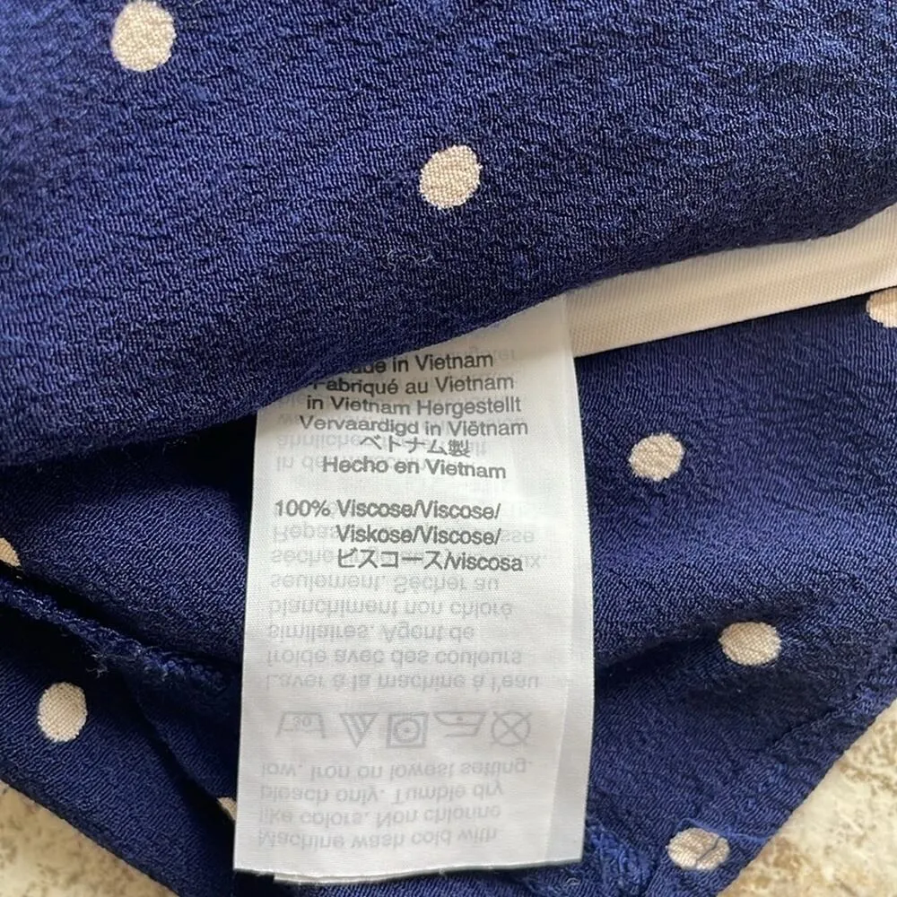 Madewell Ruffle-Strap Button-Front Dress in Polka Dot - Image 14