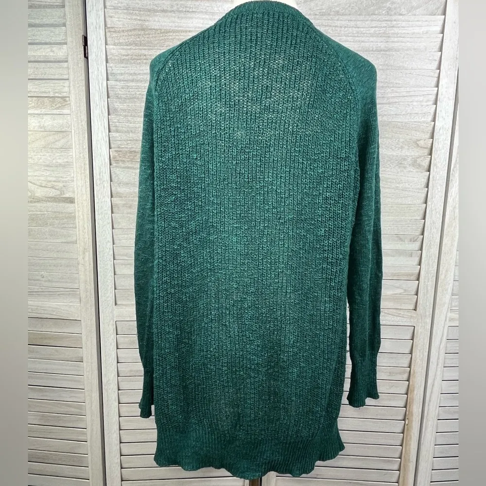 Mudd  Oversized Button Front Cardigan Hunter Green-Medium - Image 2
