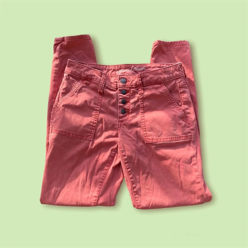 Rust Mid-Rise Ankle Skinny - Image 3