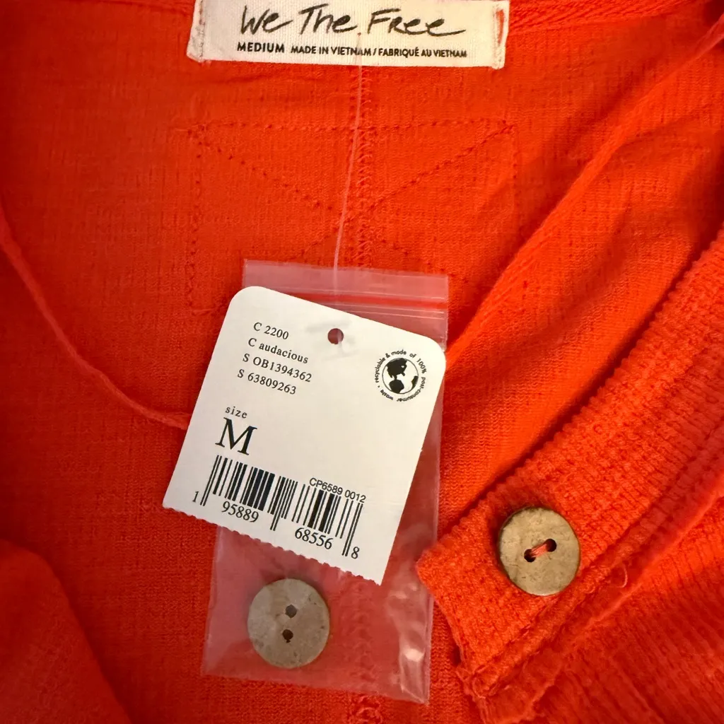 Free People Gia-Cardi,Long Sleeve Cardigan - Image 3