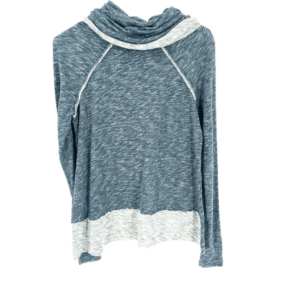 Free People Beach Cocoon Cowl Neck Pullover Tunic Top - Image 9