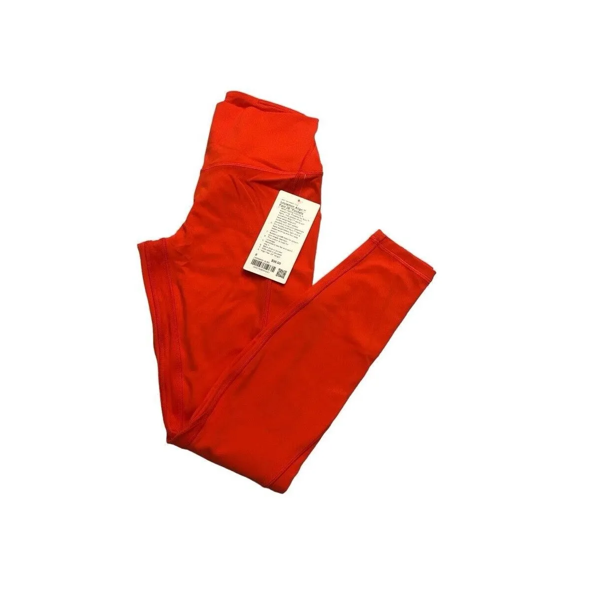 Lululemon Align HR Pant 28” with Pocket Size 8 Solar Orange SLRO New w/tag $98 - Image 2