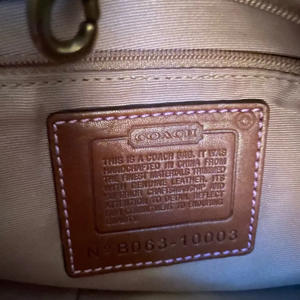 Coach Rare Vintage Patchwork shoulder bag - Image 3