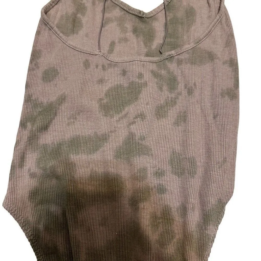 Urban Outfitters Tie Dye Bodysuit XS/S Purple Grey Festival Layering - Image 6