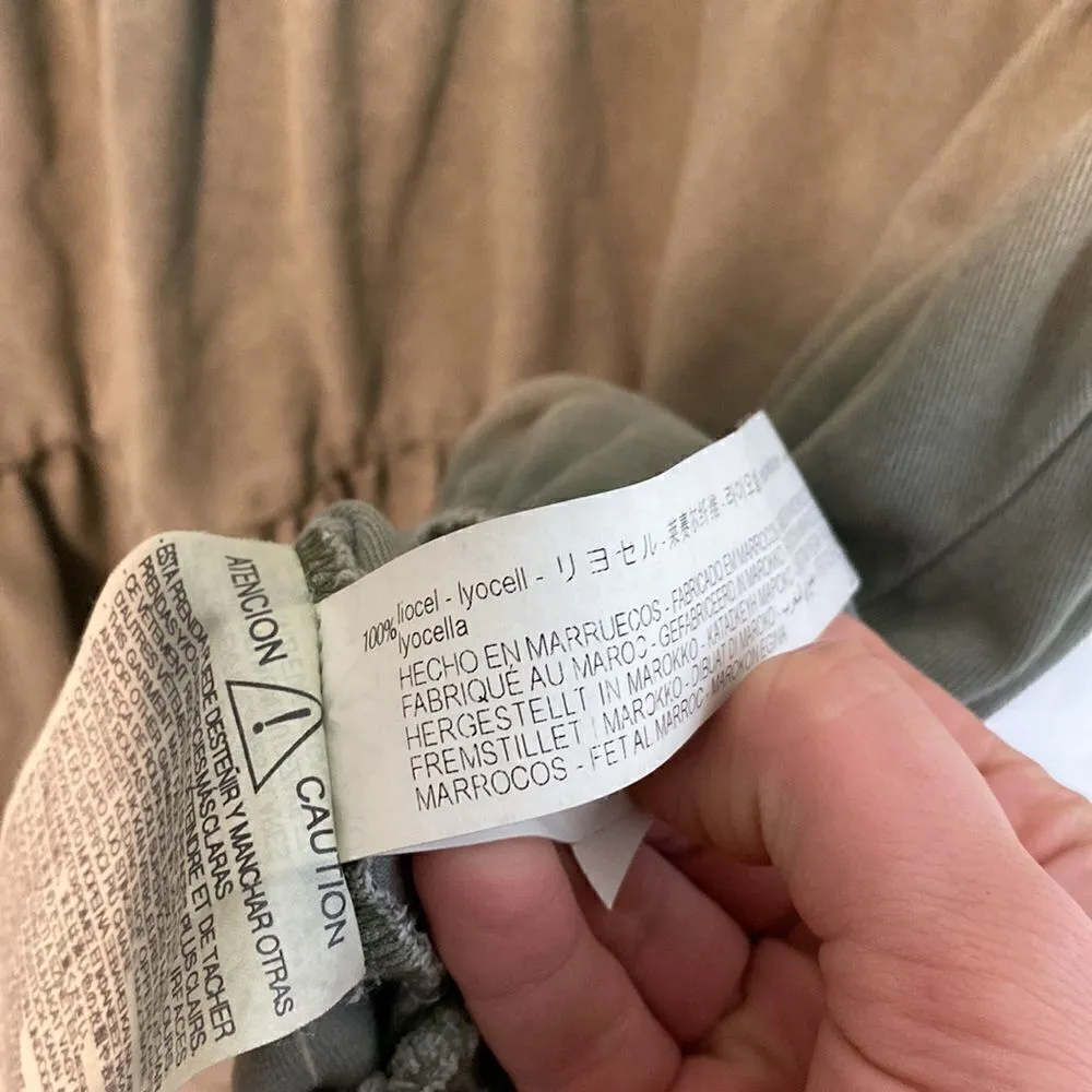 Zara Lyocell tiered mini dress - Image 5