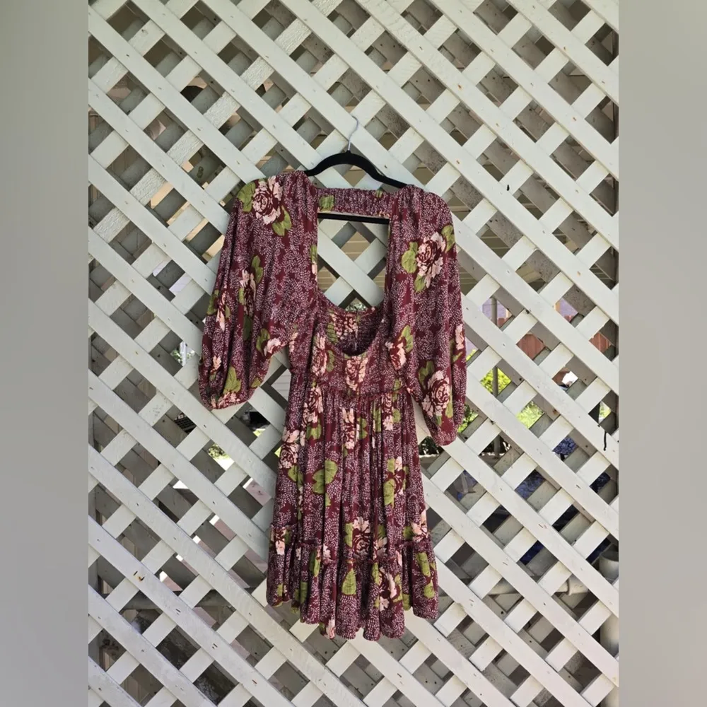 Free people Summer Picnic Printed Mini Dress - Image 3