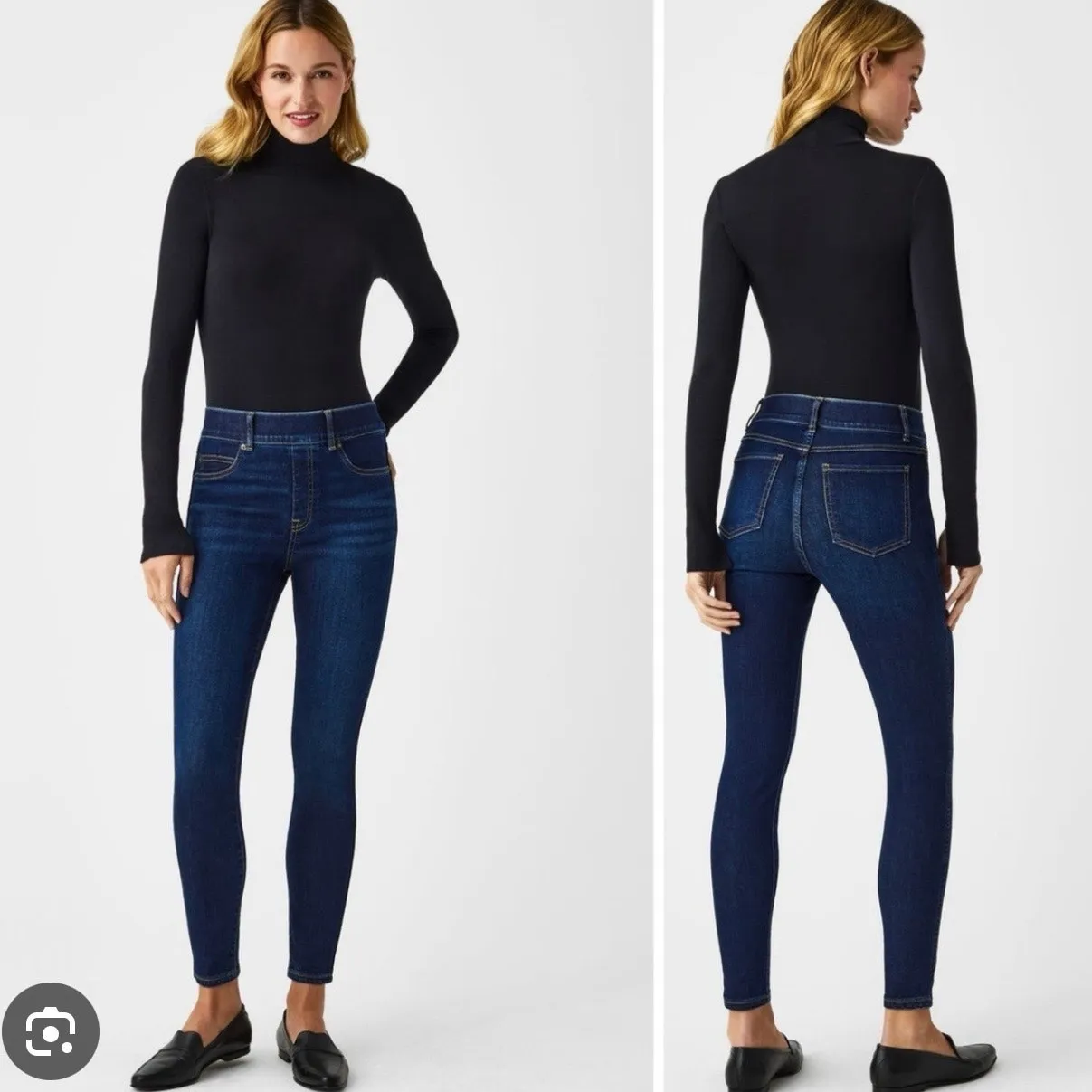 Spanx Pull On Skinny Jeans Womens Size Large 20342R - Image 2