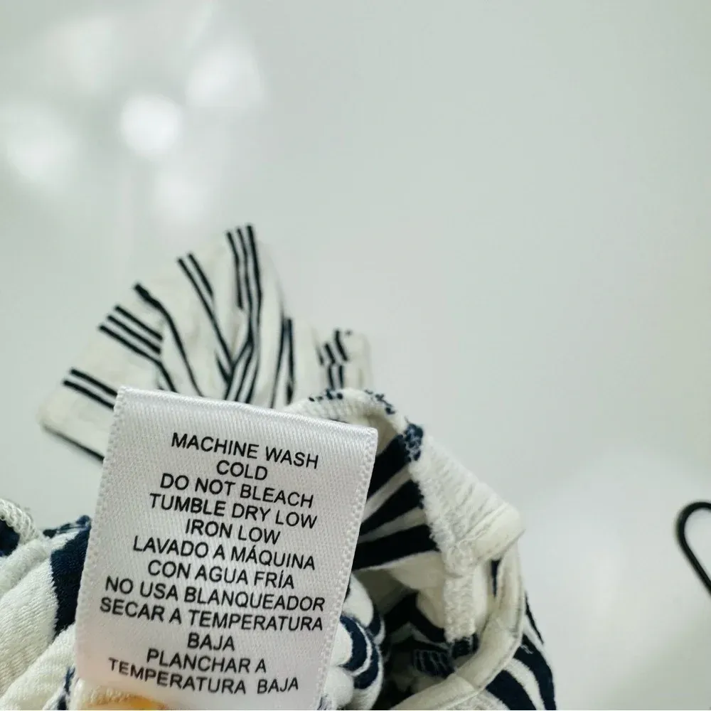 Love Tree White Pull on Striped‎ Wide Leg Spaghetti Straps Jumpsuit - Image 11