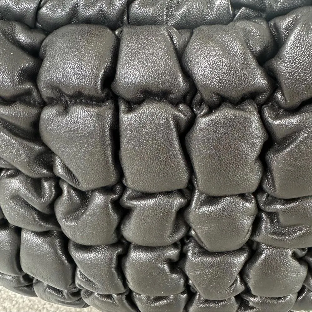 COS Mini Quilted Leather Shoulder Bag Black NWT - Image 3