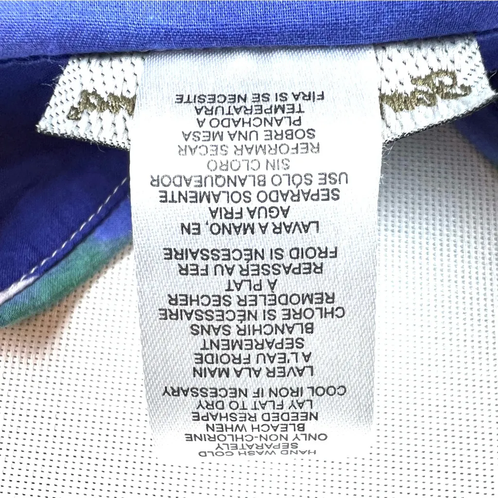 Tommy Bahama Button Down Coverup Shirt Dress Small - Image 9