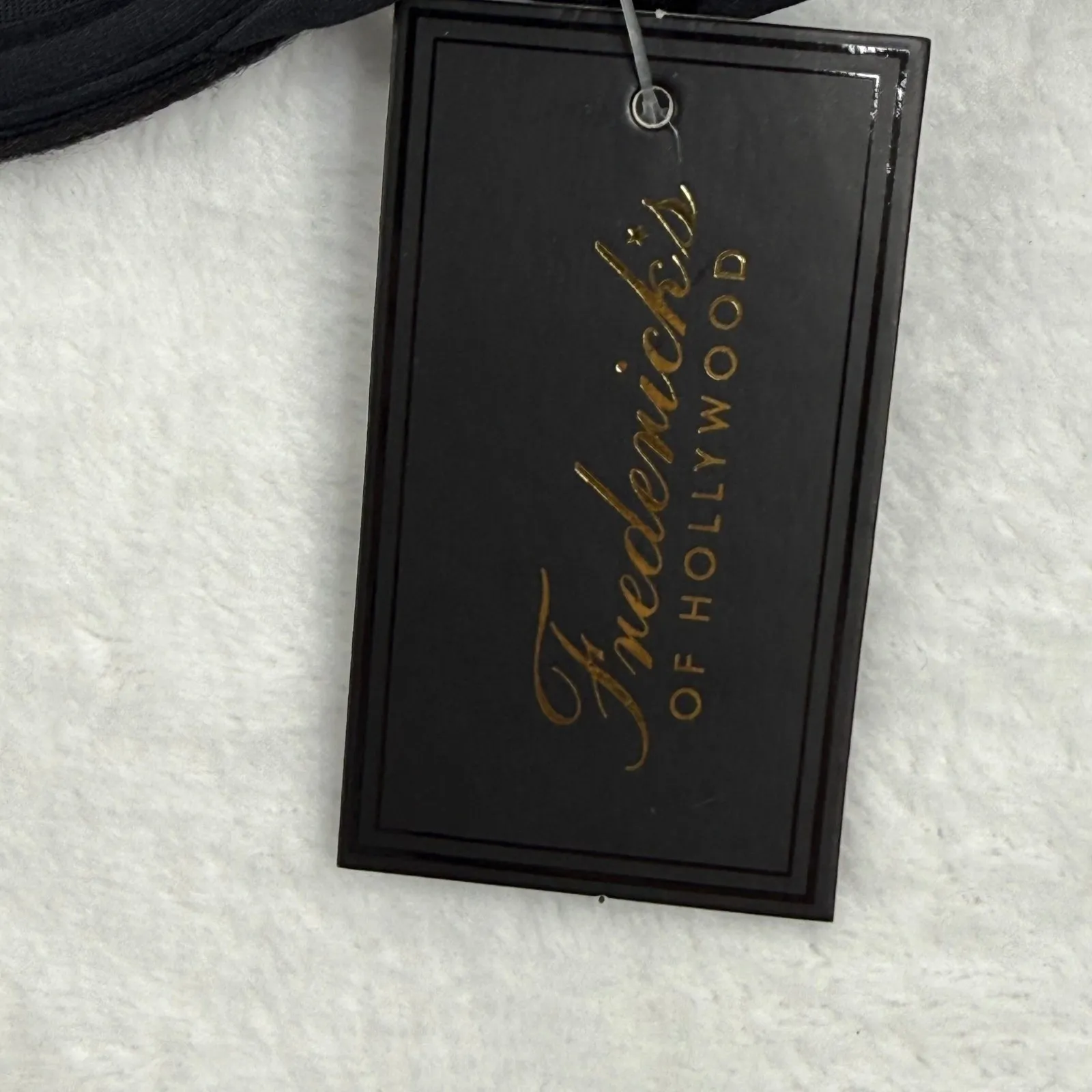 Fredericks of Hollywood Taormina One Shoulder Bikini Top Swimsuit Black S - Image 2