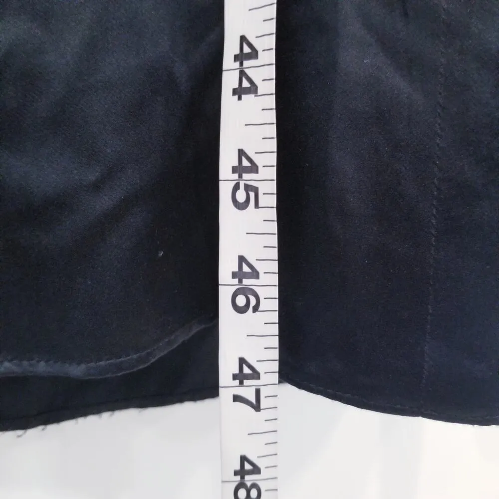 AMSALE Satin Peplum Strapless Long Gown Evening Dress Sweetheart Neckline Black Size 8 - Image 8