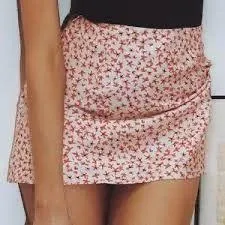 Princess Polly floral mini skirt silk - Image 2