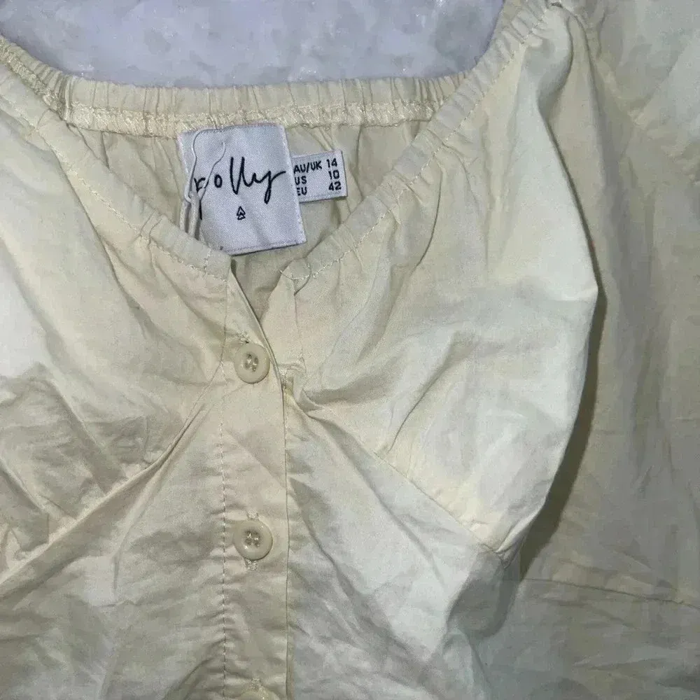 Princess Polly NWT Abe Crop Top (Size 10) - Image 2