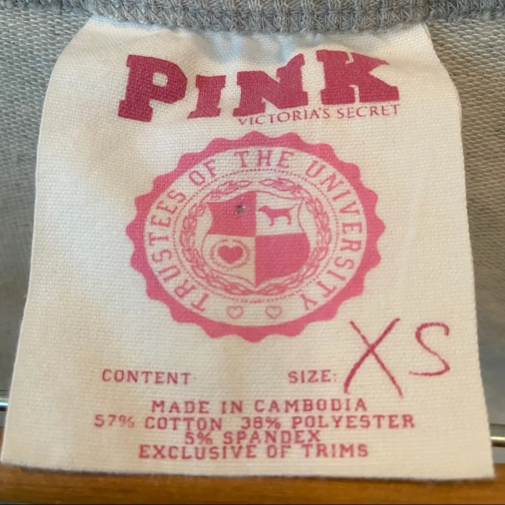 Pink Victoria’s Secret Peace Sign Mini Dress. Size XS. EUC - Image 3