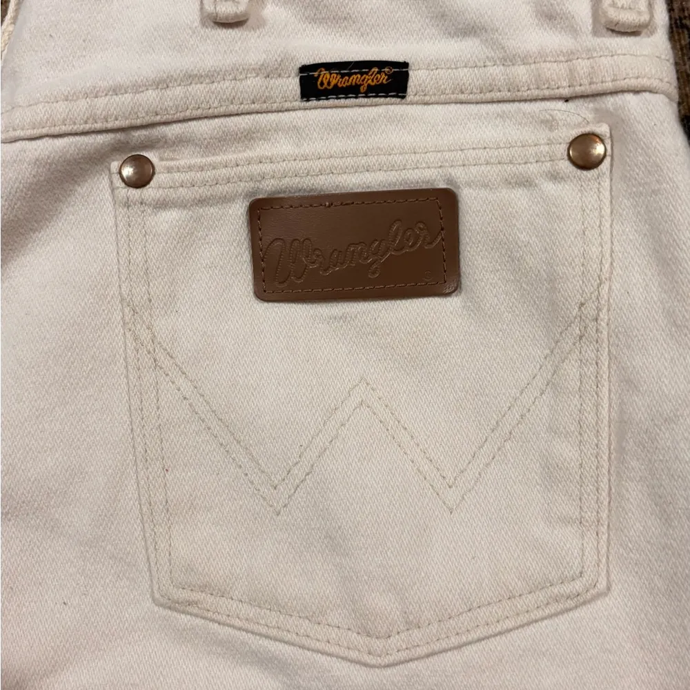 Wrangler 936 Slim Fit Cowboy Cut Jeans White 33x30 RN 130273 Vintage - Image 4