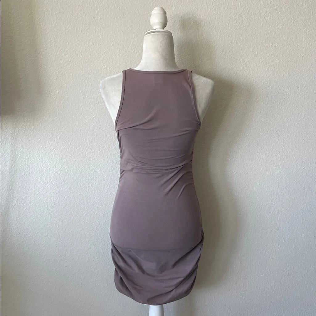 Aritzia Tna Chill Malibu Dress Tan - Image 8