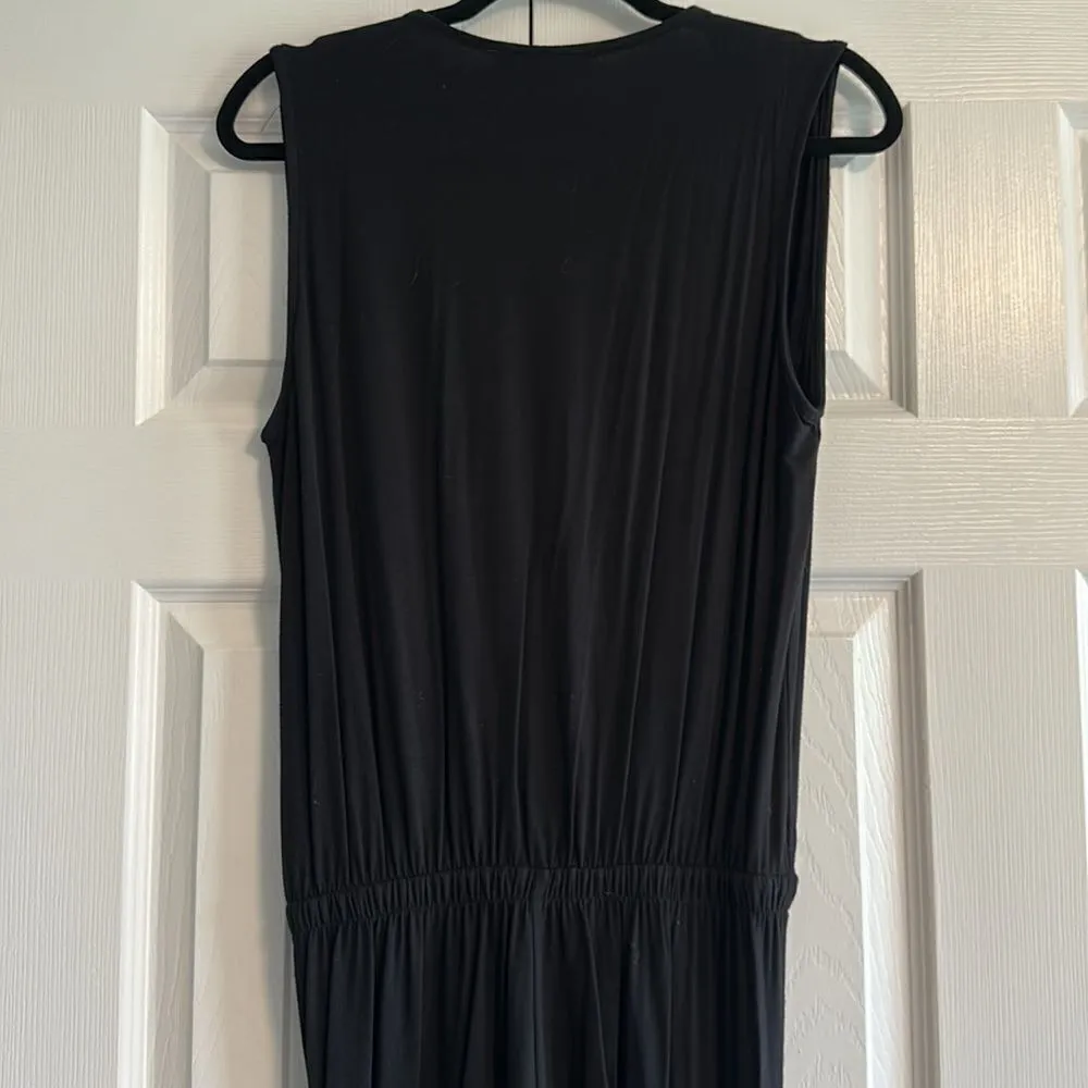 Six Fifty Women’s Black Fitted Tank Pants Jumpsuit Black Size M - Image 6