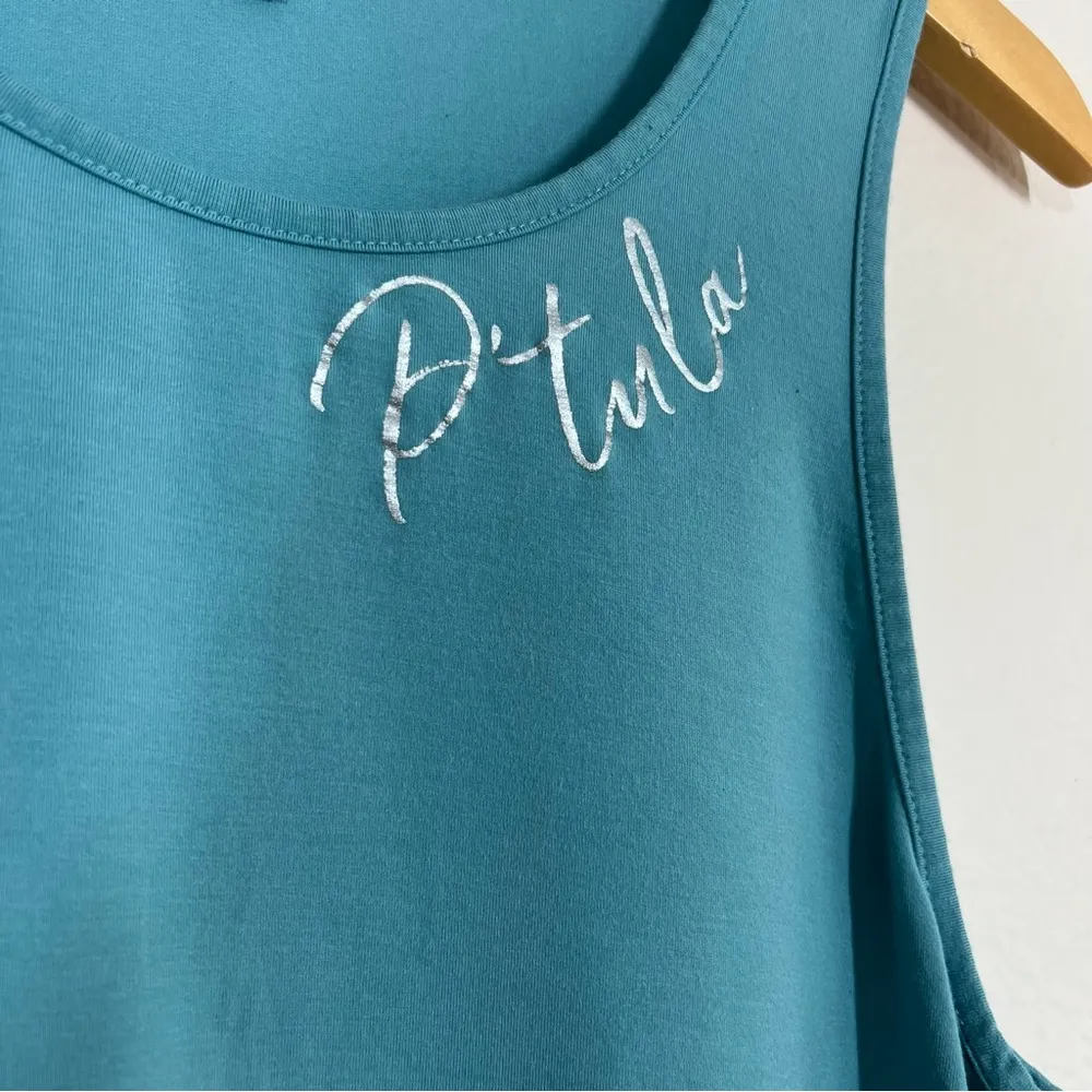 P'Tula Blue Andie Crop Tank - Image 3
