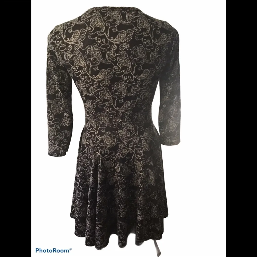 Dina Be fit and flare sweater dress - Image 3