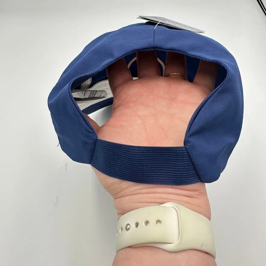 Life is Good Women's Blue Moisture Wicking Sun Hat UPF 50+ One Size Pony Tail - Image 3