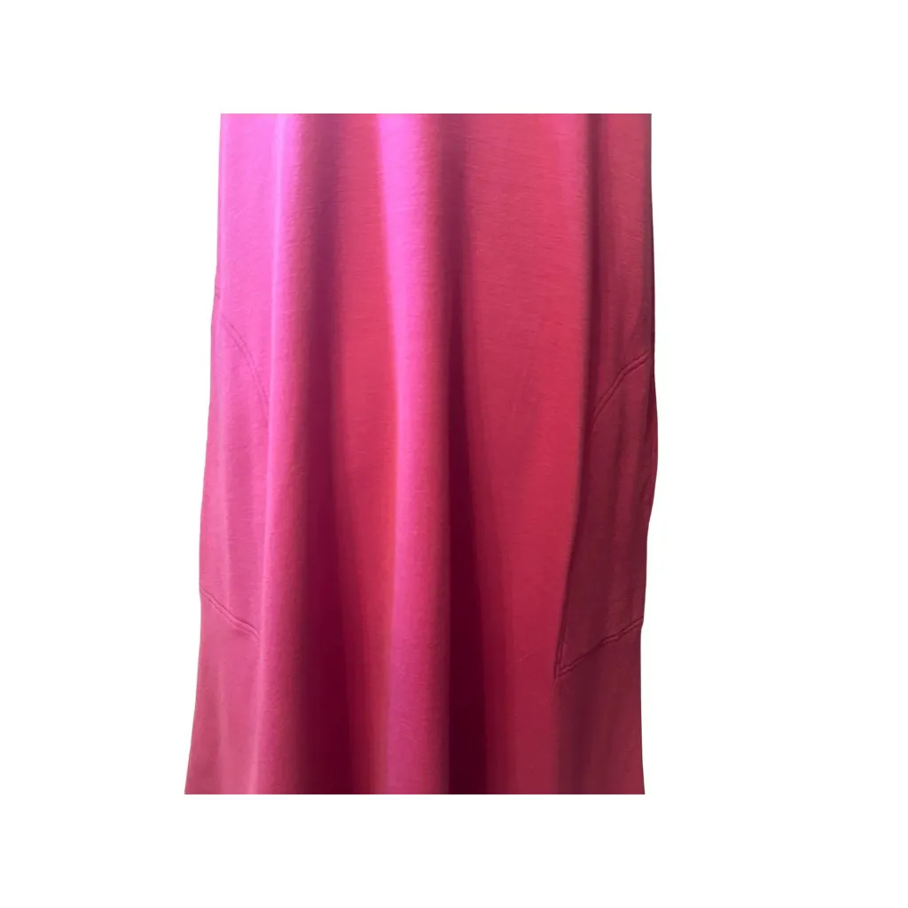 Wool& Size Medium Long Sierra Merino Wool Tank Dress in Berry Pink NWOT - Image 4