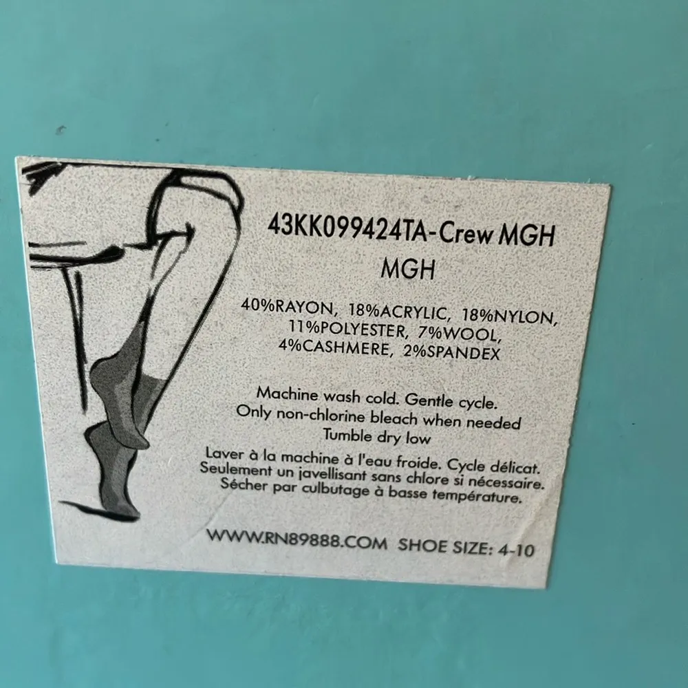 Kate Spade:  Gray & Pink Socks Set - Image 3