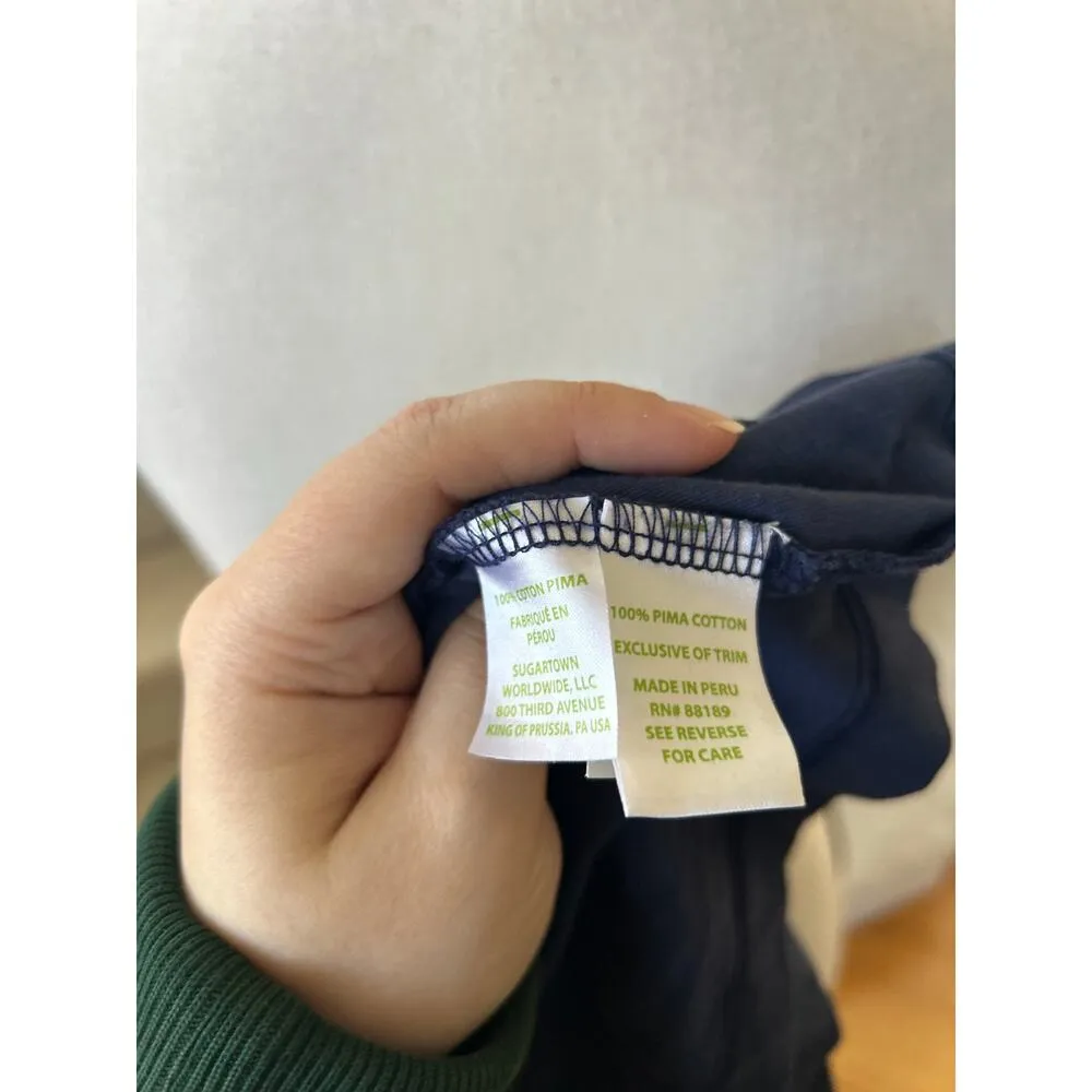 Lilly Pulitzer Navy & White Rope Neckline Mini Sheath Marina Dress - Image 5