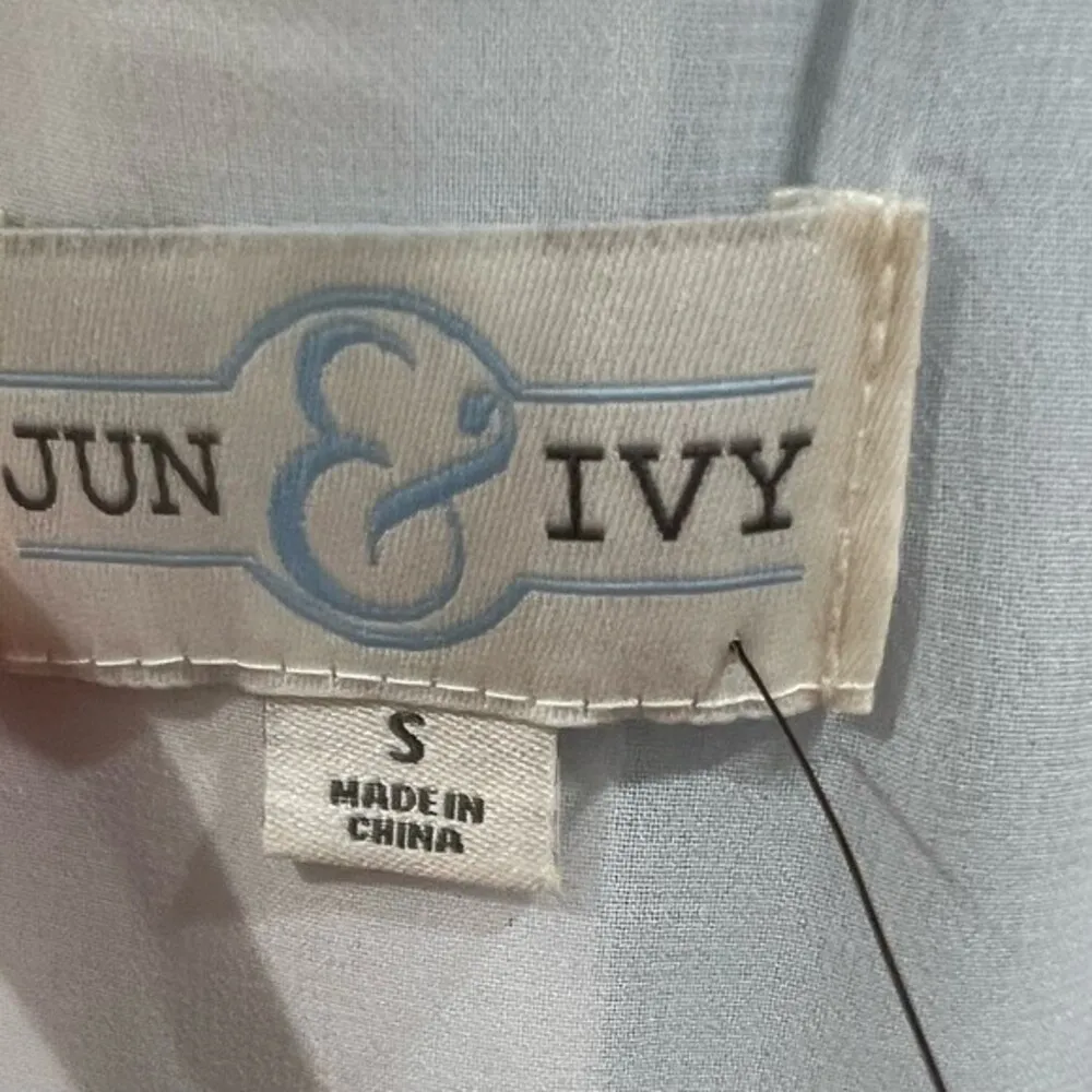 Francesca’s Jun & Ivy shades of blue color block shift dress size small NWOT - Image 6