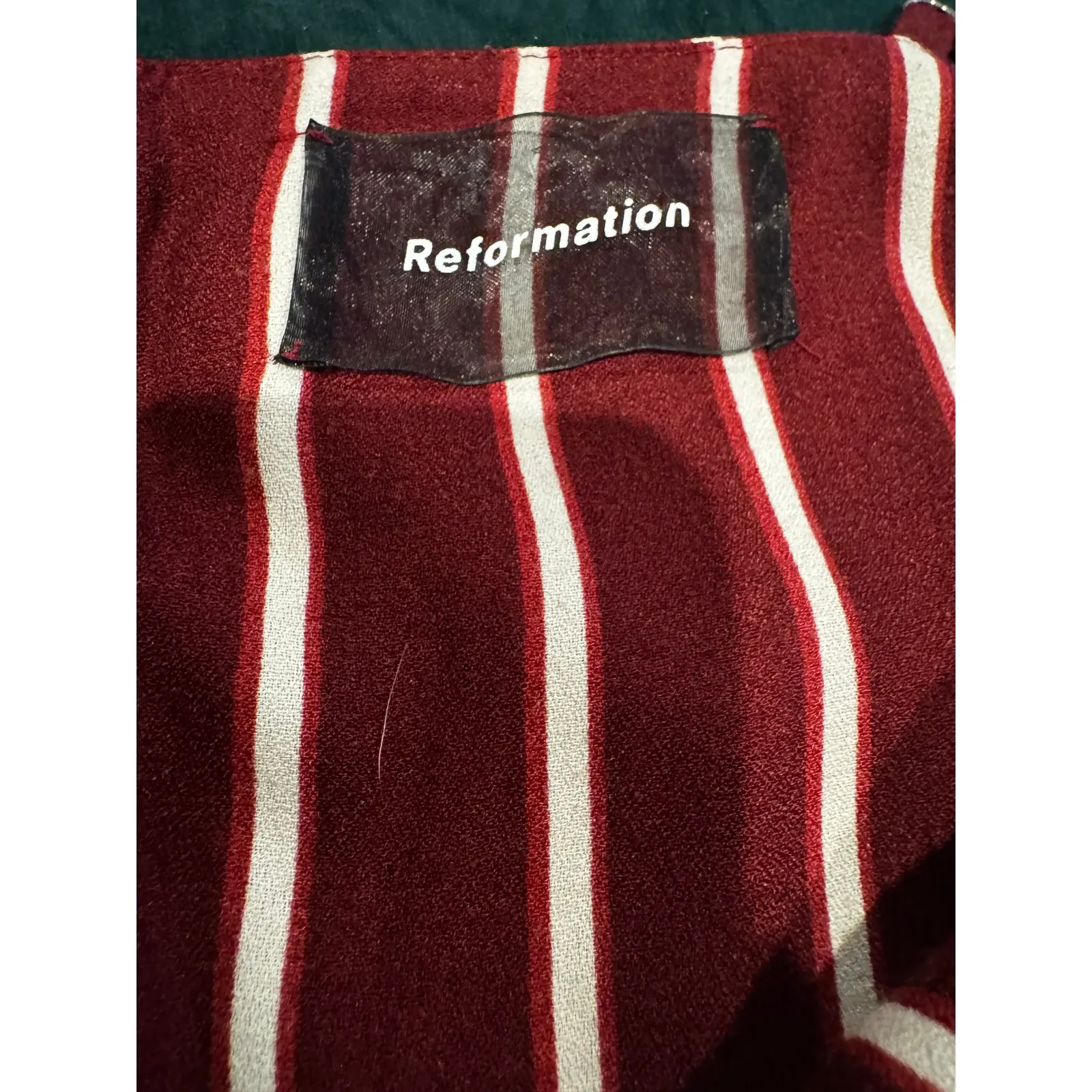 Reformation Guatemala Striped Striped Jumpsuit in Kizmet Size 4 - Image 5