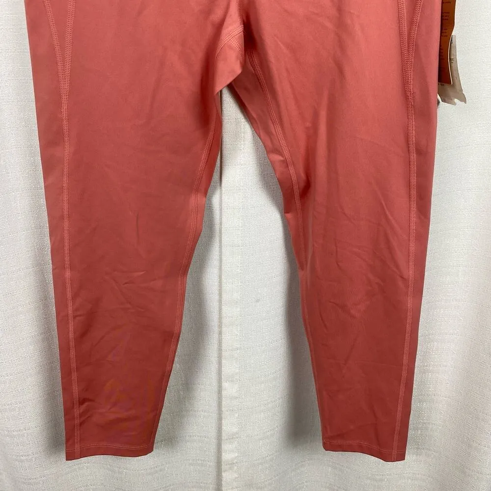 Girlfriend Collective Primrose Peach Pink High Rise Compressive Legging Sz.L NWT - Image 6