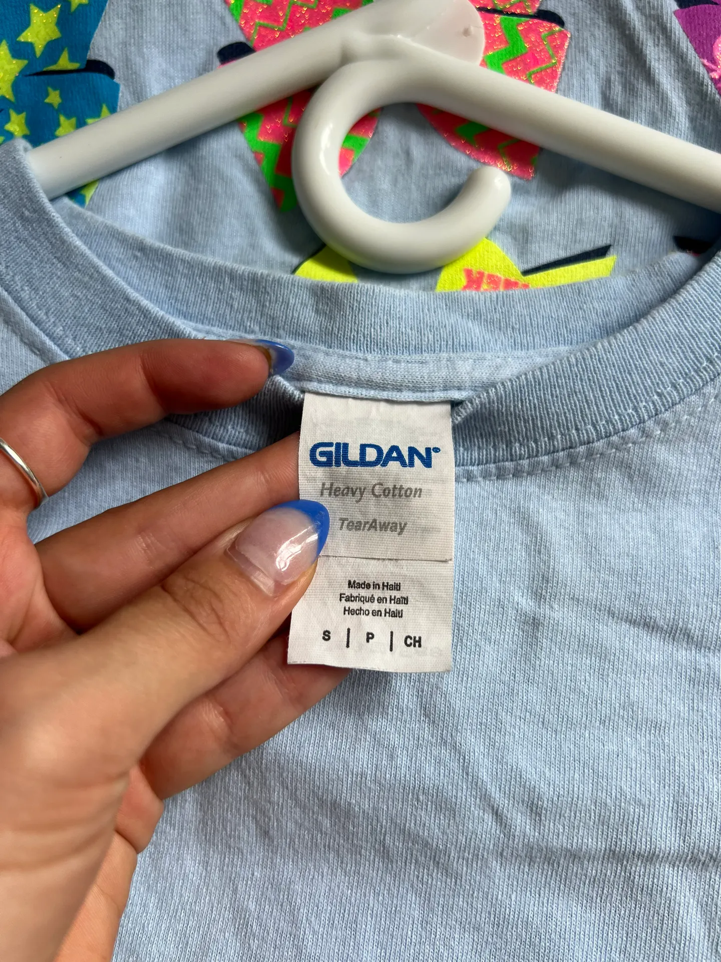 Light Blue Cheer T-shirt - Image 3