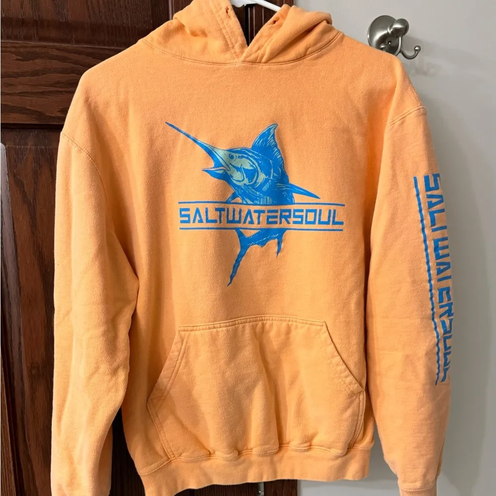 UNISEX MEDIUM SALTWATER SOUL HOODIE - Image 2