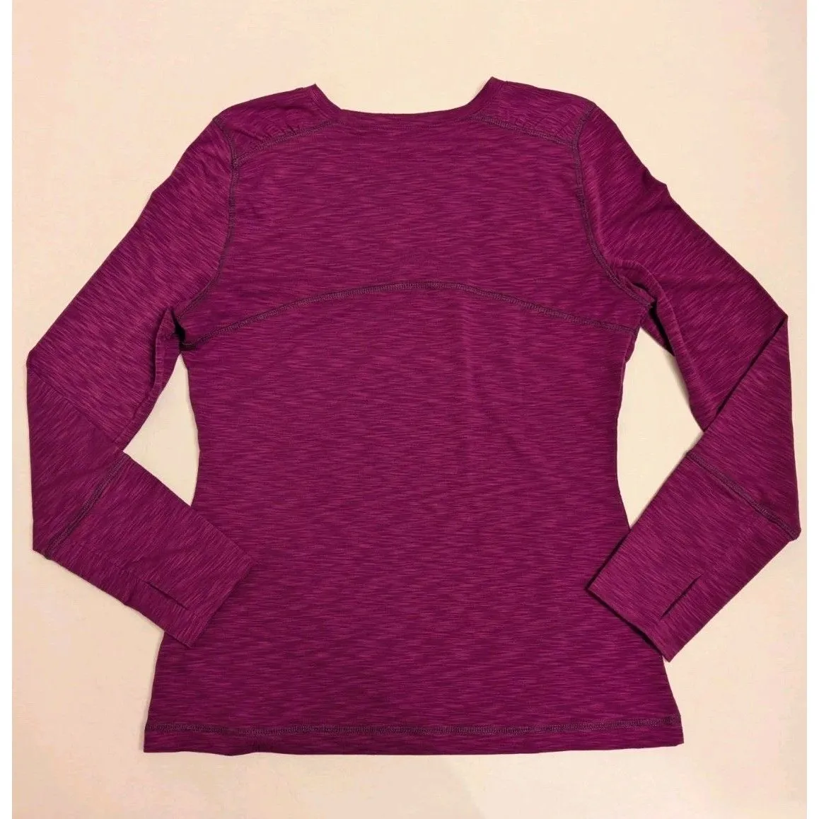 Title Nine Matahari Long Slv Stretch Athletic Run Top Shirt Workout Gym Wmn Sz M - Image 5