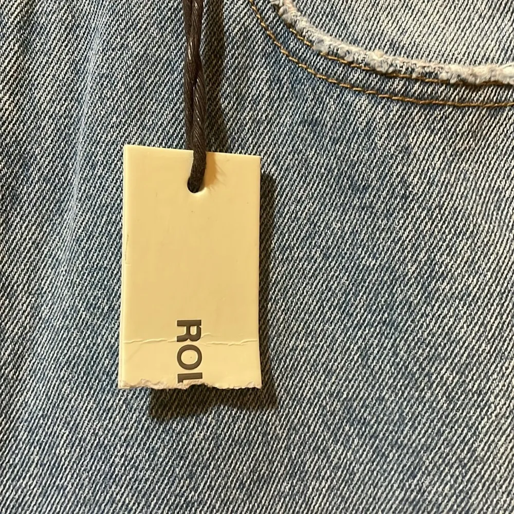 Womens New ROLLA’S Duster High Rise Slim Medium
Wash Vintage Denim Jeans Blue Size 27 - Image 3