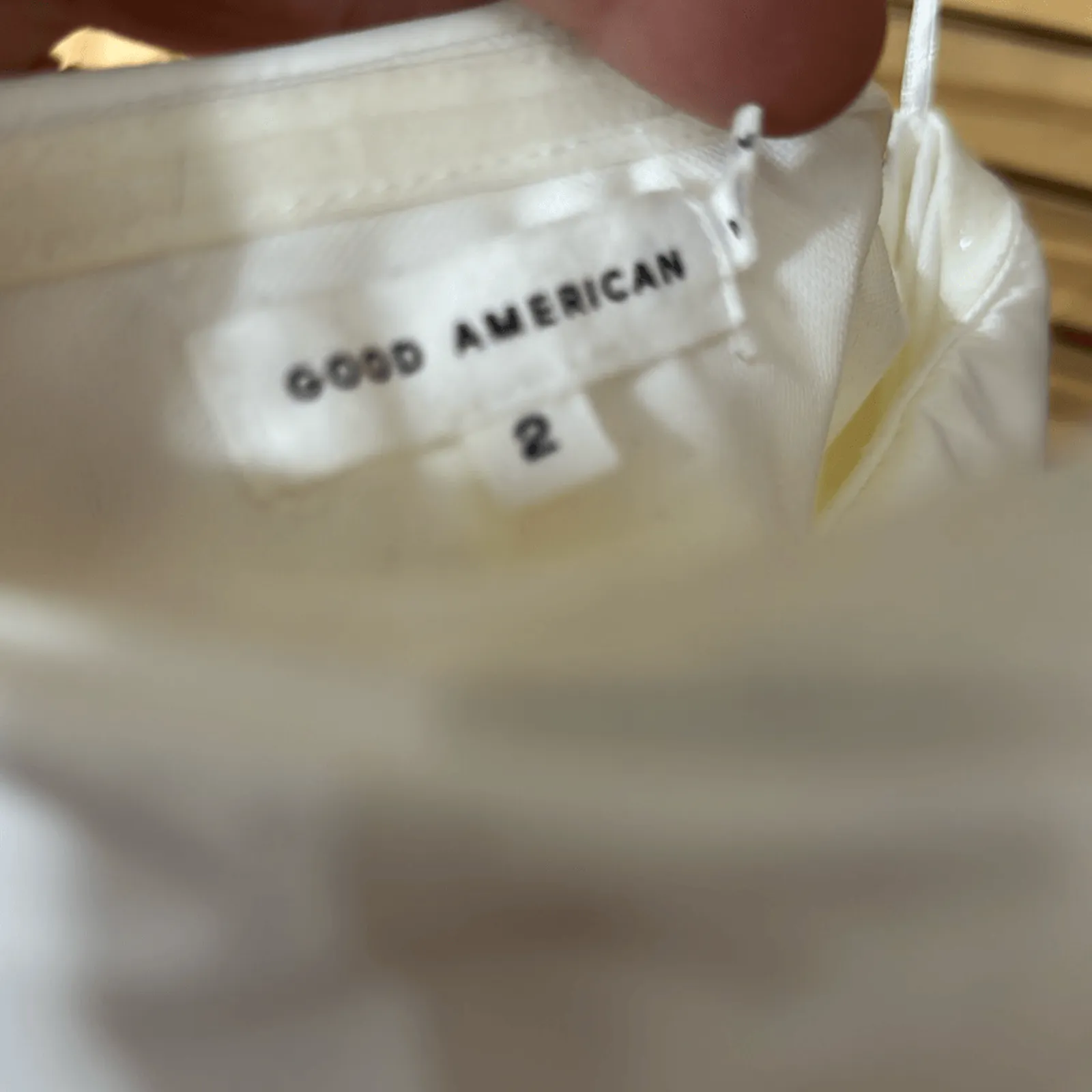 Brand New Good American Size 2 Plunge Neck Strapless Scuba Knit Bodysuit - Image 10