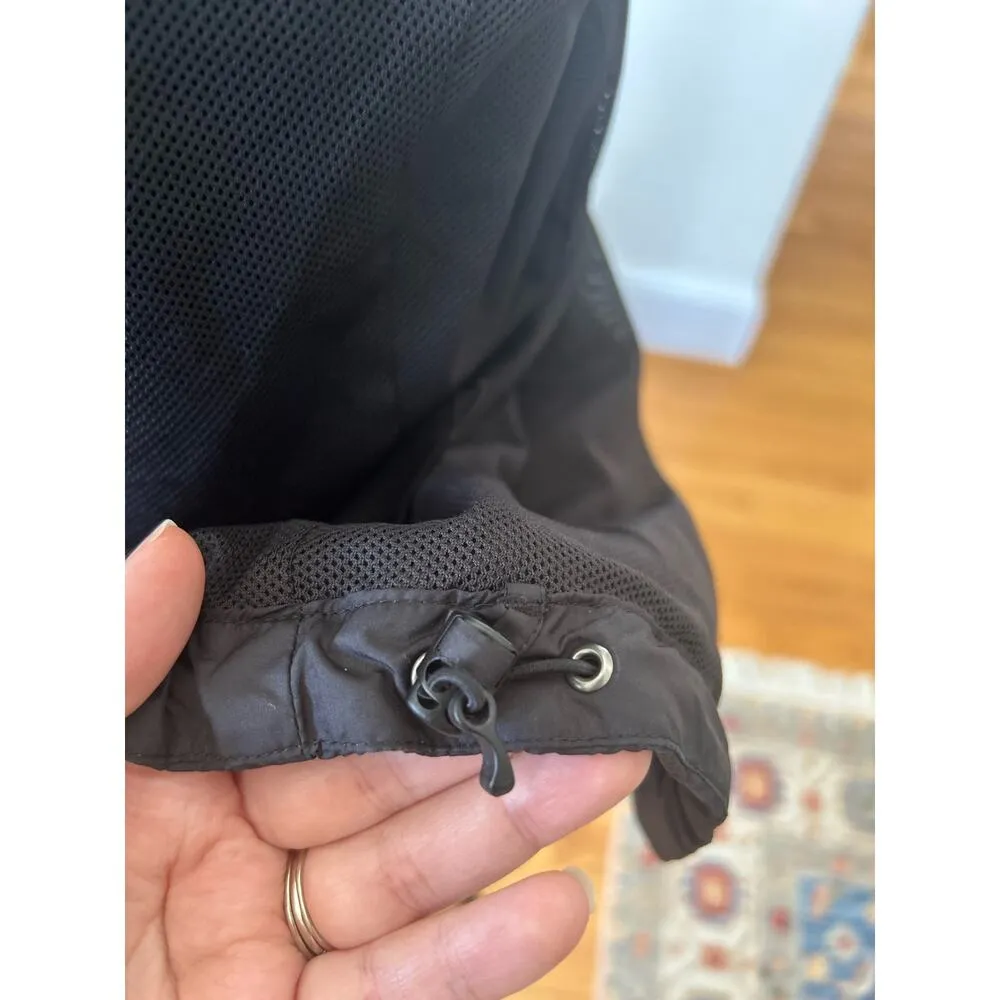 The North Face Black Front Zip Lightweight Windbreaker Jacket - Image 6