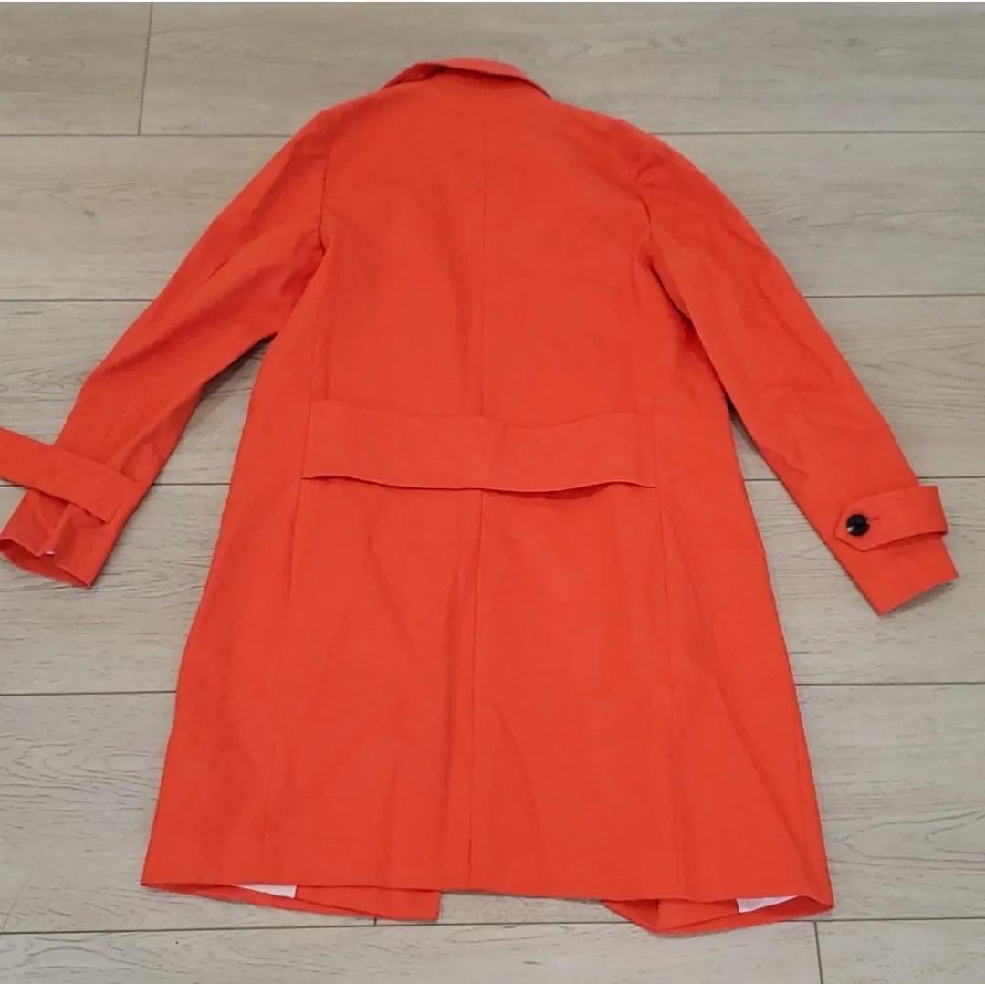 Anne Klein  Red Trench Coat - Image 2