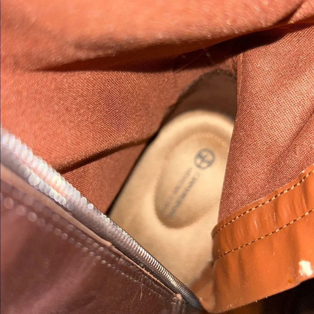 Gianni Bini Giani Bernini Brown Odettee Memory
Foam Block Heel Knee High Boots(Size 5M) - Image 11