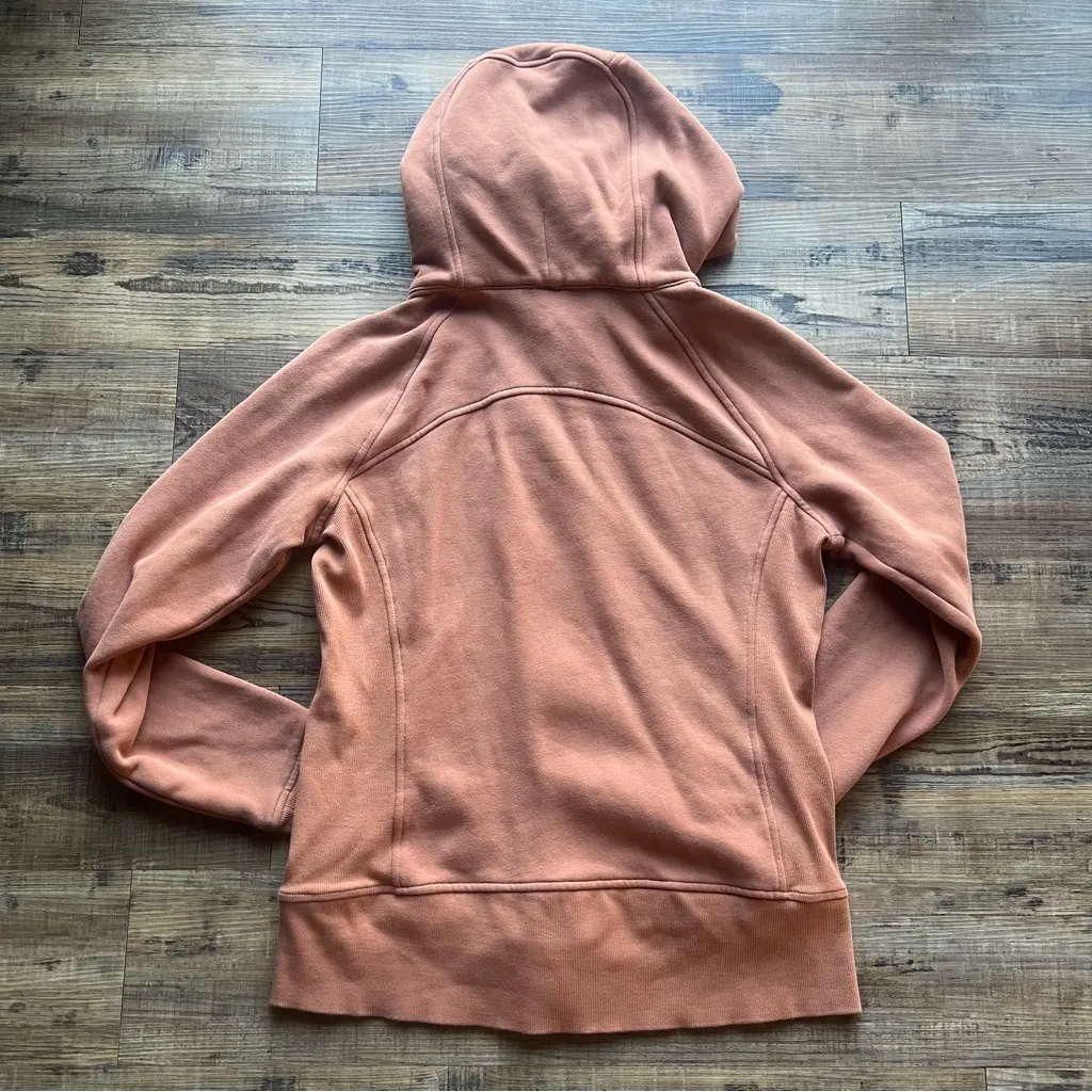 Lululemon Womens Desert Sun Full Zip Scuba Hoodie Size 10 - Image 6
